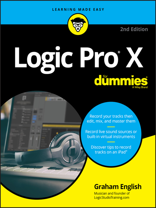 Title details for Logic Pro X For Dummies by Graham English - Wait list